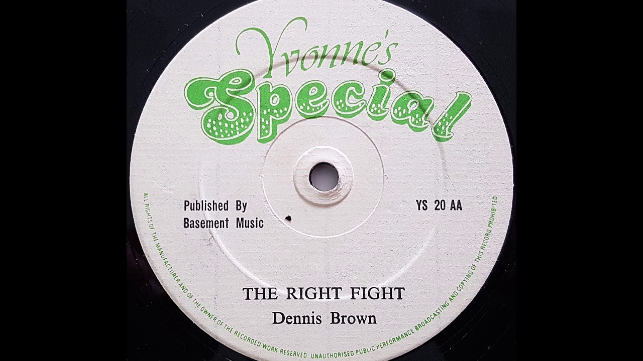 DENNIS BROWN - The Right Fight [1981]