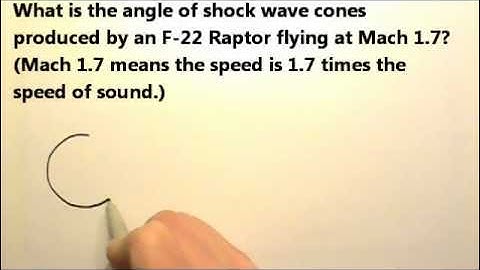 AP Physics 2: Sound 7: Shock Wave Problem