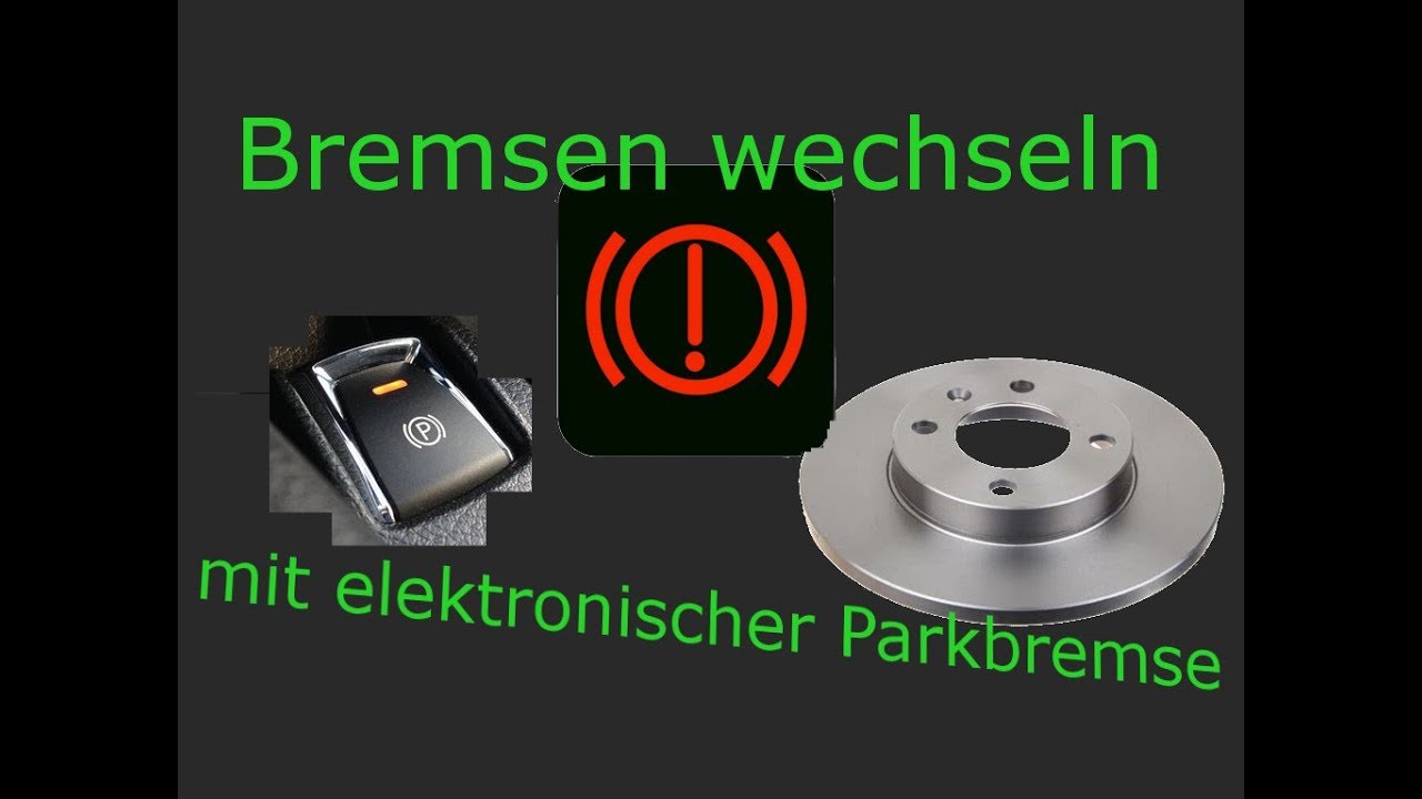 Bremsenwechsel mit elektronischer Parkbremse / Handbremse by DC Motors 