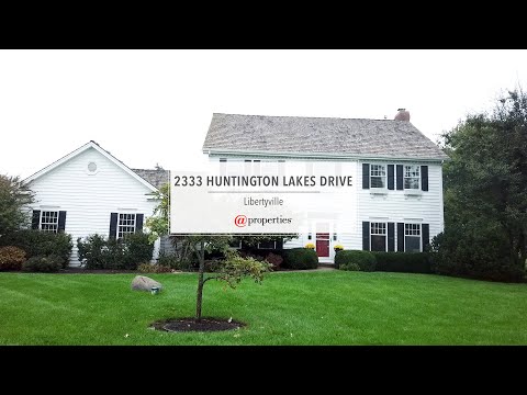 2333 Huntington Lakes Drive, Libertyville, IL home video tour