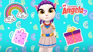 Princess Costume My Talking Angela 2 Android Gameplay Episode 77 screenshot 2