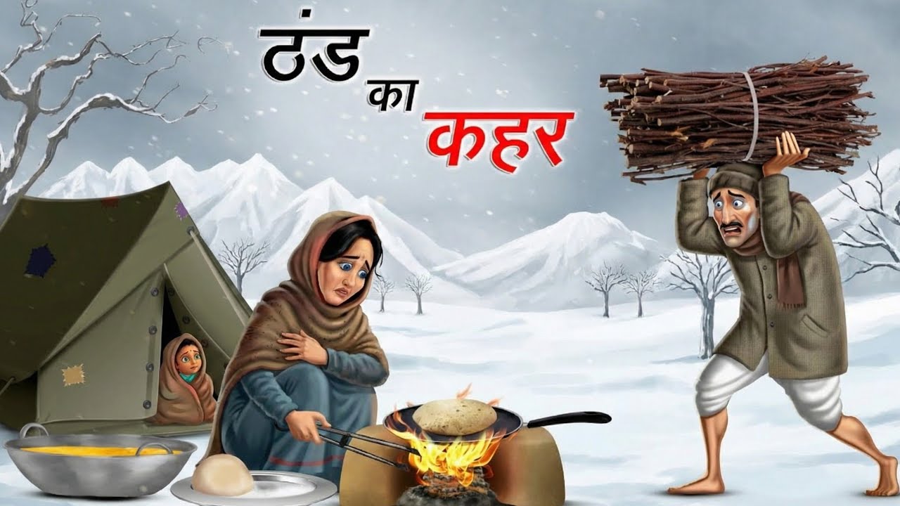 ठंड का कहर हिंदी कहानी | Moral stories | Hindi Kahaniyan | Kahani | Stories