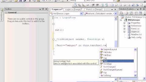 How to Create a Logon Form