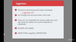 Build Your First Website in 1 Week with HTML5 and CSS3 - Part 2 - (TIPS FOR COURSE)