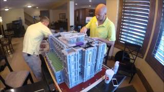 Lego Salt Lake Temple Time Lapse