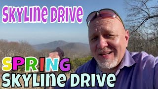 Visiting Skyline Dirve in the Spring
