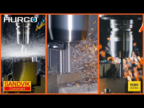 Coromill Dura Cutters D2 Tool Steel | Hurco VMX42SRTi 5-Axis CNC | Sandvik Cutting Tools
