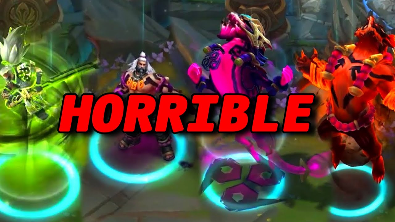Riot's Champion Choices are Horrible