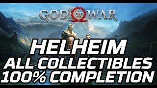 [God of War] Helheim - All Collectibles (Shrines, Ravens, Artefacts, Chests, Lore Markers)