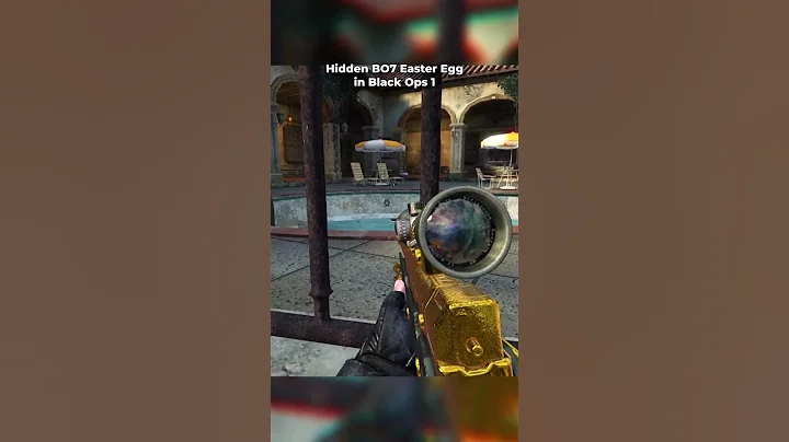 Bo7 Easter egg in Bo1 💀 #callofduty