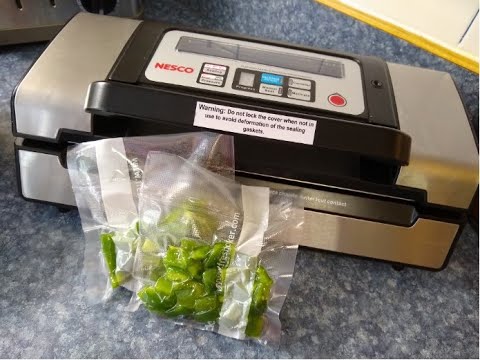 NESCO Deluxe Vacuum Sealer Unboxing And Review 