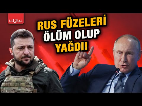 Putin talimatı verdi: Rusya Ukrayna mevzilerini füzelerle vurdu!