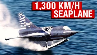 Why The US Navy Built A Fighter Jet On Skis | Convair F2Y Sea Dart [Aircraft Overview #72]