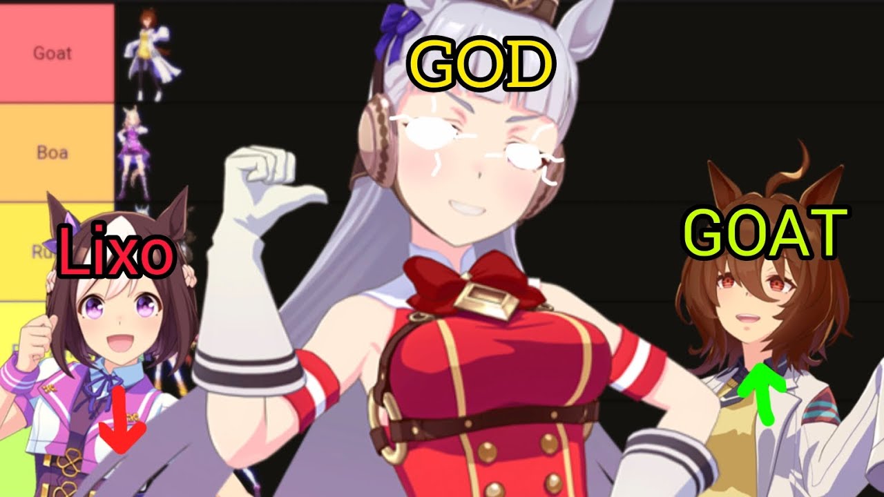 TIER LIST das PROTAGONISTAS DO ANIME de UMAMUSUME