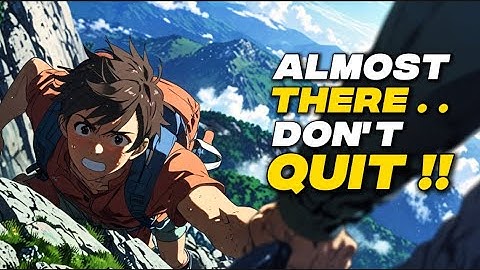 Why Most People Fail: They Quit Right Before Winning | Stay Strong
