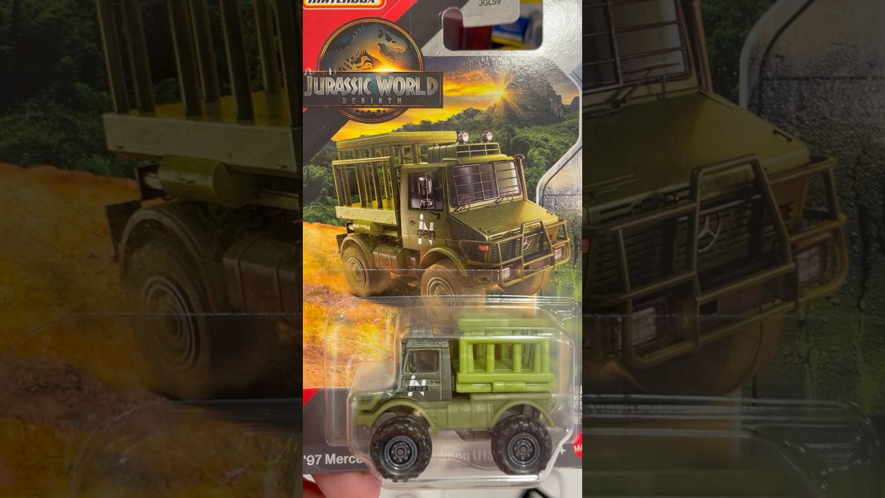 Matchbox Jurassic World Rebirth 97 Mercedes Benz Unimog U1300