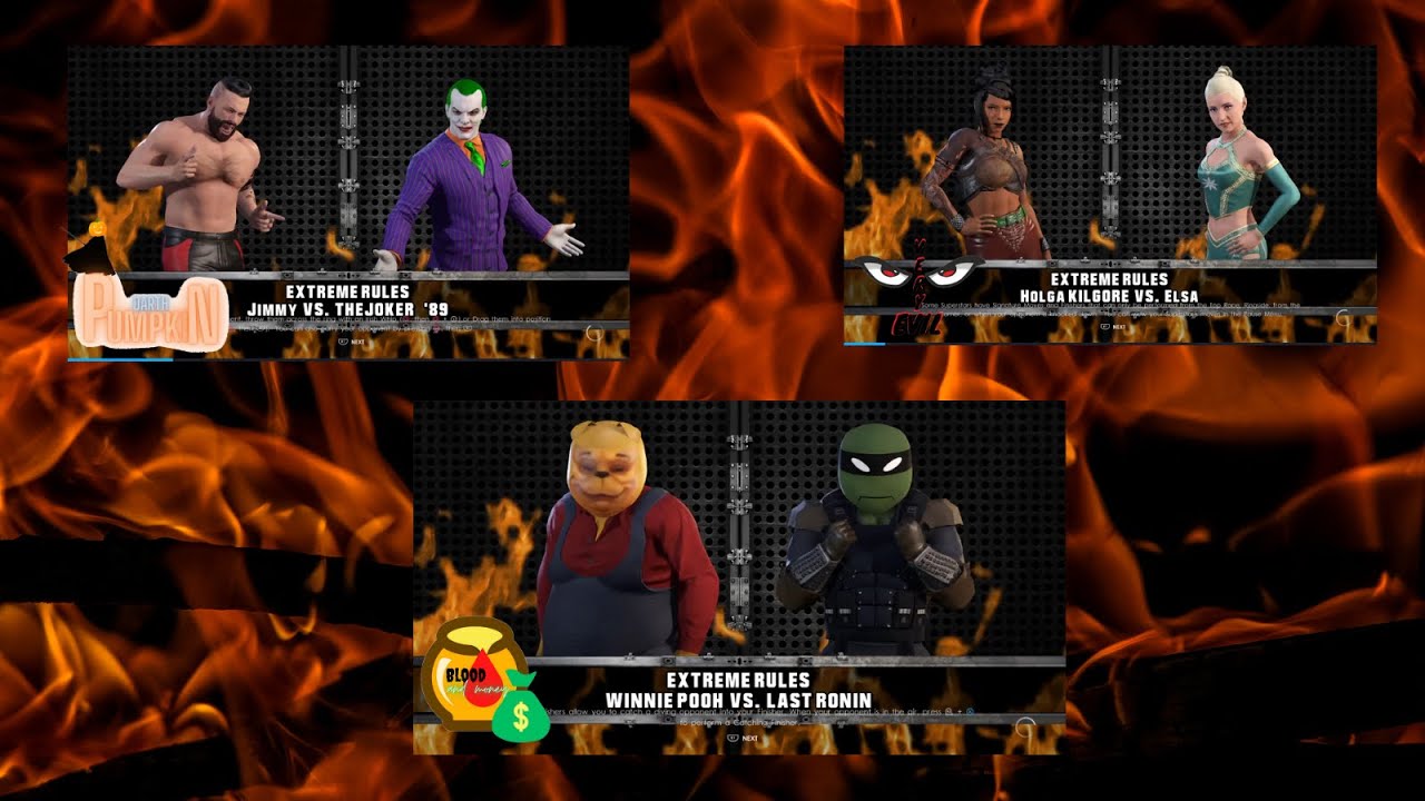 Holga Kilgore vs Elsa / Blood and Honey vs The Last Ronin YouTube