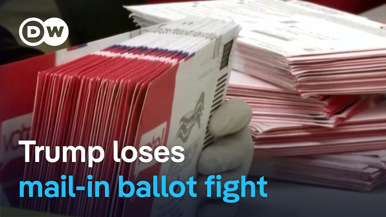 Supreme Court blocks Trump’s bid to restrict postal voting | DW News