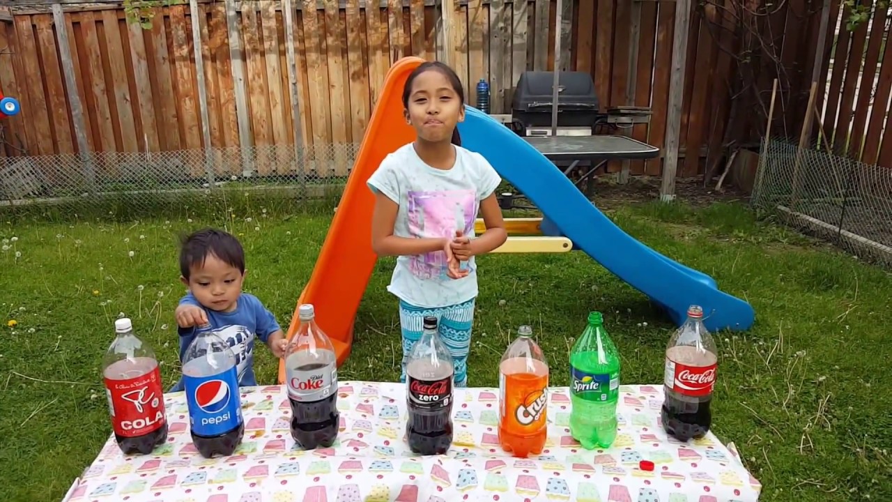 Soda Pop and Mentos challenge. - YouTube