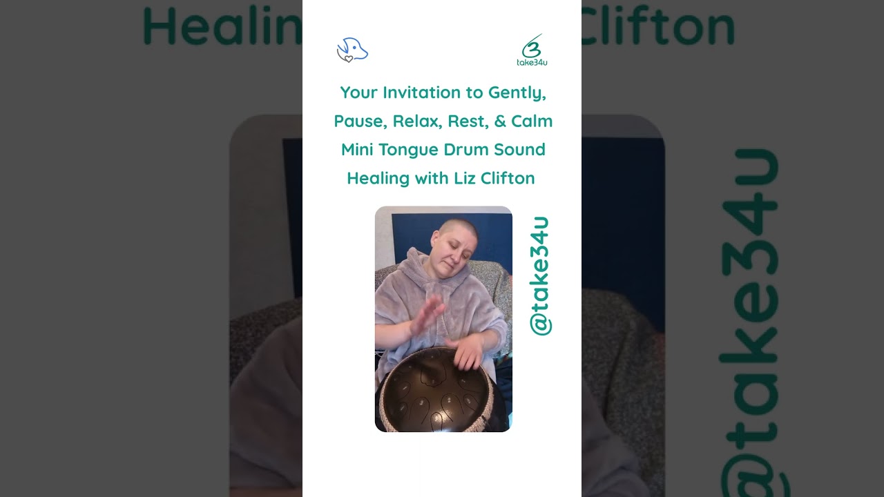 Calming relaxing tongue drum music 