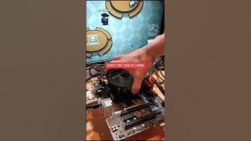 What Happens If You Remove The CPU Cooler While In A Game tiktok mryeester