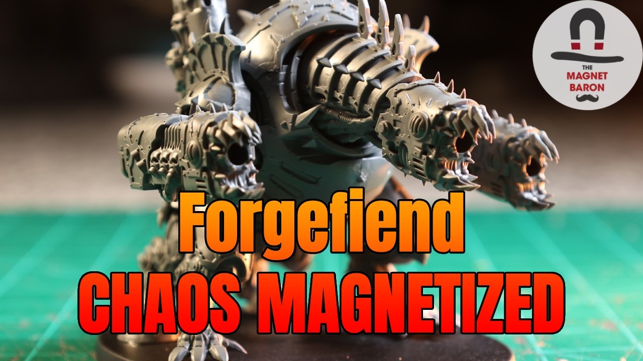 Намагничьте подвижных Форгефинда и Маулерфинда — обучающее видео по Warhammer 40K.