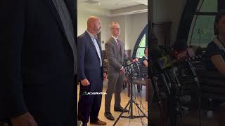Press Conference on the Charges of Colin Gray
