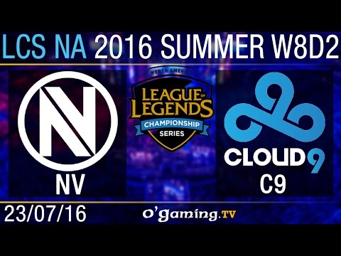 EnVy vs Cloud9 - LCS NA Summer Split 2016 - W8D2