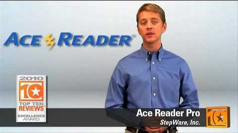 AceReader Speed Reading Software Review by TopTenREVIEWS
