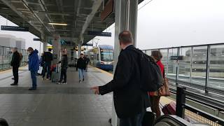 Sound Transit Link Train Departing SeaTac Airport to University of Washington