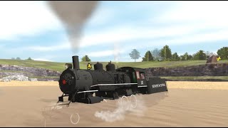 Midwest And Central Black Trainz-Under Dirty Muddy Water-This Is Disaster-Trainz Railroad Simulator