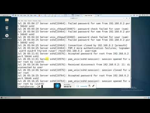 SSH log files | How to check failed login attempt in SSH server