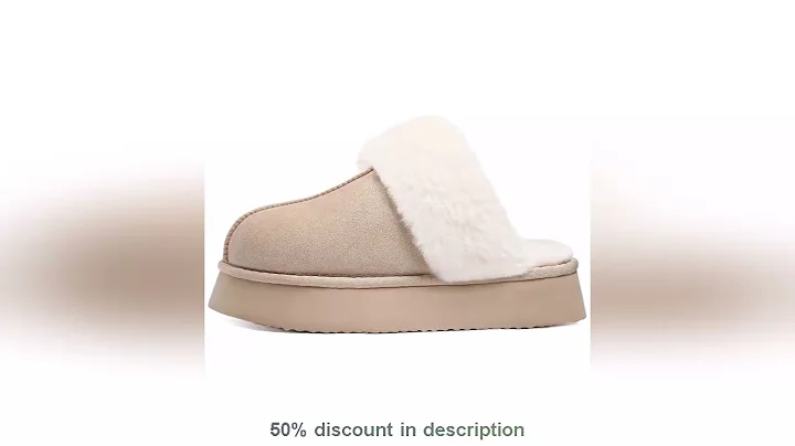 Why Everyone’s Talking About This Product! Shevalues Warm Fuzzy House Slippers For Women Fashion