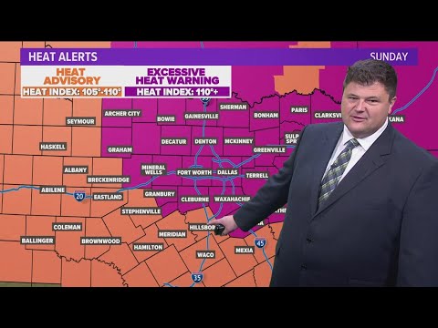 DFW Weather: Triple-digit