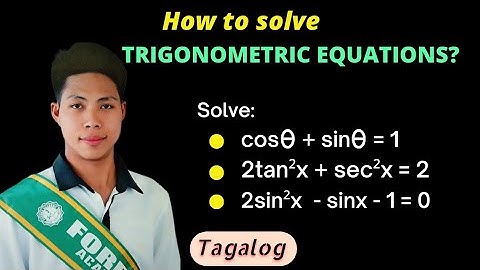 How to Solve Trigonometric Equations