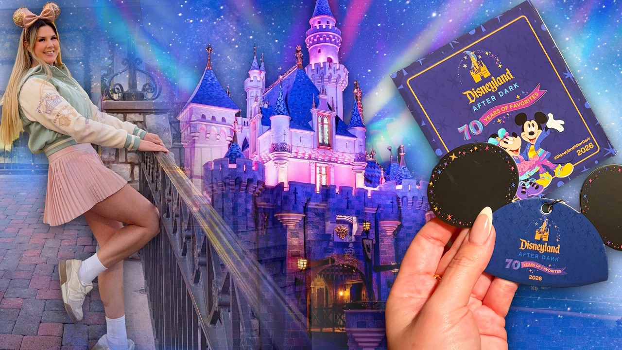 Disneyland After Dark: 70 Years of Favorites 🌟 Cutest 70th Merch (Anyone Can Buy!) + FOOD!