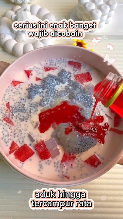 Resep Es Semangka Viral, Serius ini enak banget wajib dicobain dirumah, resepnya simple banget guys😍