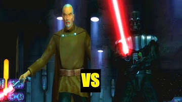 Count Dooku vs Darth Vader - Star Wars: Revenge of the Sith