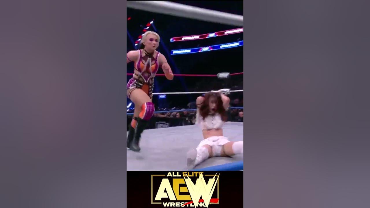 【AEW】Jamie Hayter vs RIHO【short】 YouTube