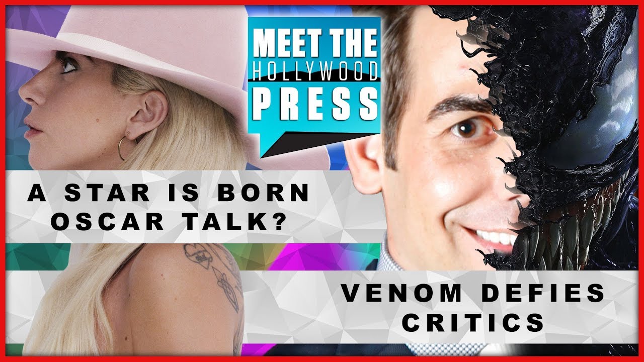 potus radio Oscar ‘Star Is Born‘, Venom Defies; SNL Pete Davidson Skewers Kanye-Meet The Hollywood Press