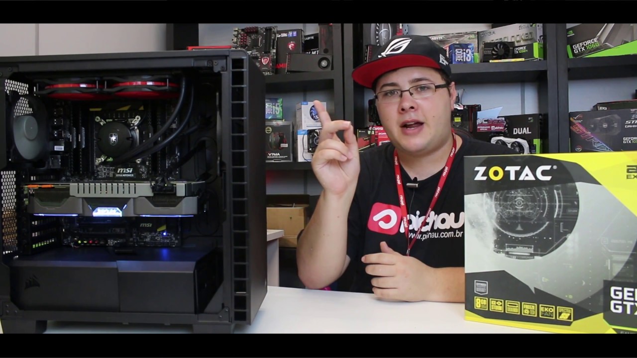 ゲーミングPC i7 6800K GTX 1080 16GB 512GB PC Pichau Gamer I7-6800K | GTX 1080 AMP! Extreme | X99A MPOWER