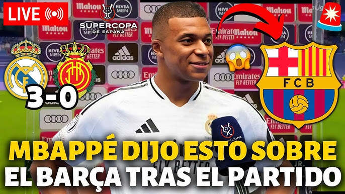 🚨¡BOMBAZO!¡MIRA LO QUE DIJO MBAPPÉ SOBRE EL BARCELONA TRAS EL  PARTIDO!¡NADIE ESPERABA!¡NOTICIA BARÇA