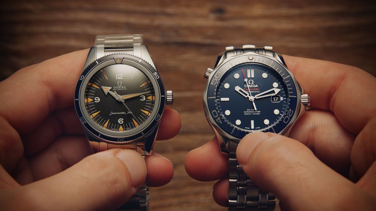 Old vs New - Omega Seamaster 