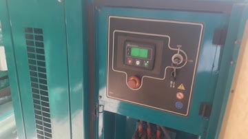 Tesla.     Cummins 6cT gen set 125 kva  load  test