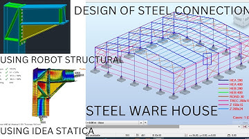 DESIGN OF STEEL CONNECTIONS  BY ROBOT STRUCTURAL ANALYSIS  PROFESSIONAL  WITH EUROCODE(PART 4)
