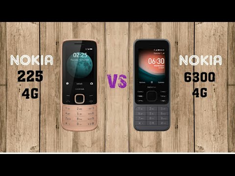 Nokia 225 4G vs Nokia 6300 4G