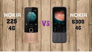 Nokia 225 4G vs Nokia 6300 4G