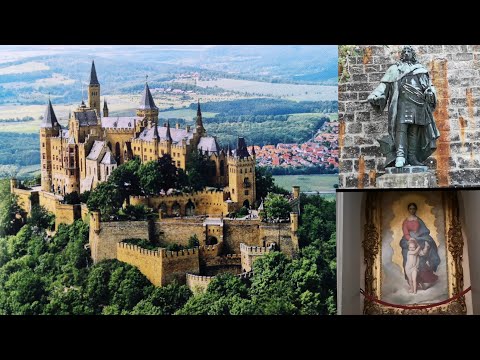 Старинный замок - крепость Гогенцоллерн//Баден - Вюртенберг//Германия//Burg Hohenzollern