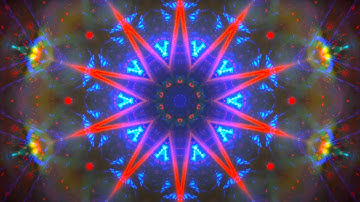 KALEIDOSCOPE VJ LOOP VJ LOOPS Disco Light Club Visual Abstract DJ Effects Background Art Motion