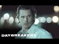 Edward Gets Into An Accident & Helps Some Humans | Daybreakers
